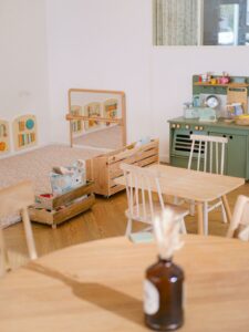 Kids play area in a family-friendly café near Disneyland Paris and Val d’Europe